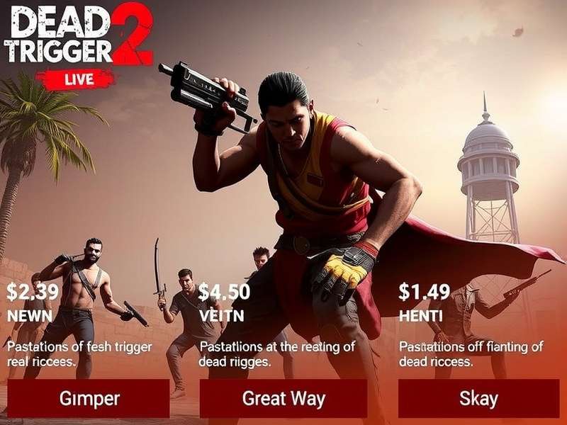 Dead Trigger 2 Gameplay Screenshot