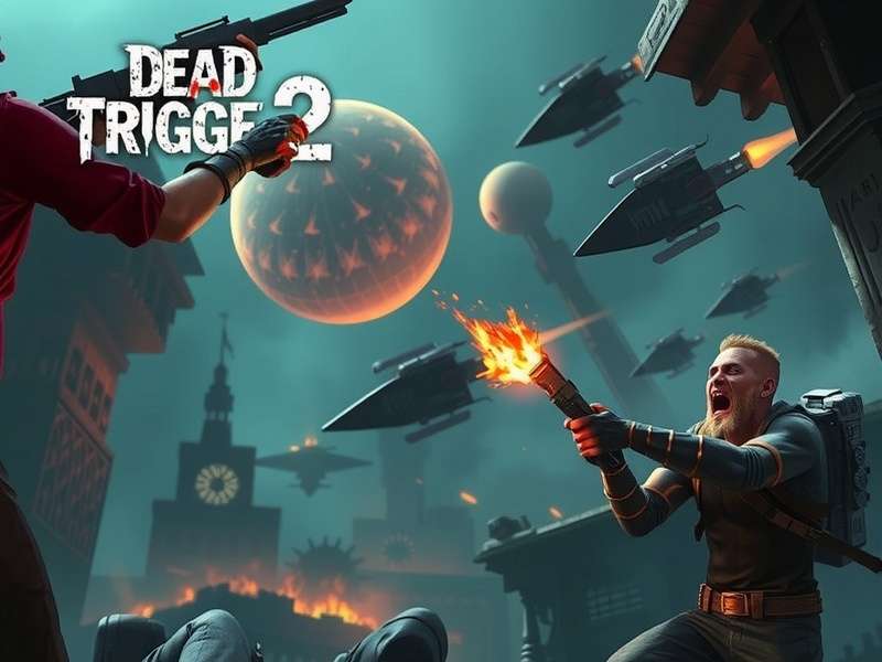 Dead Trigger 2 PC गेमप्ले स्क्रीनशॉट