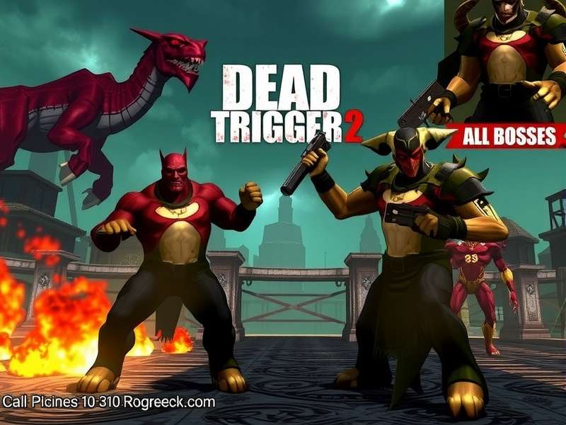 Dead Trigger 2 Boss The Abomination large mutated zombie