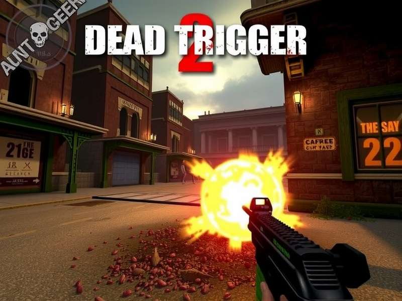 Dead Trigger 2 PC Gameplay on Large Monitor