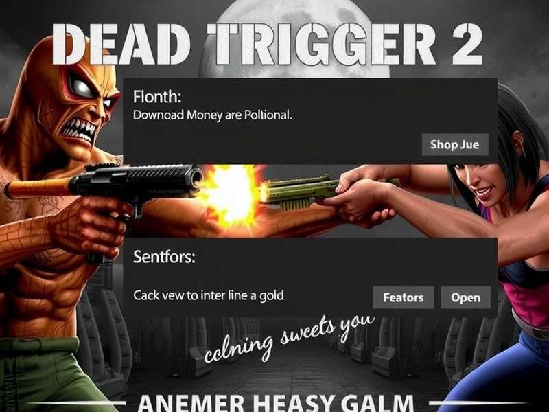 Dead Trigger 2 Gameplay with Unlimited Money Interface