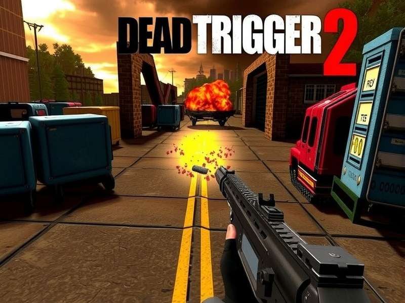 Dead Trigger 2 PC Gameplay Screenshot - Intense Zombie Combat
