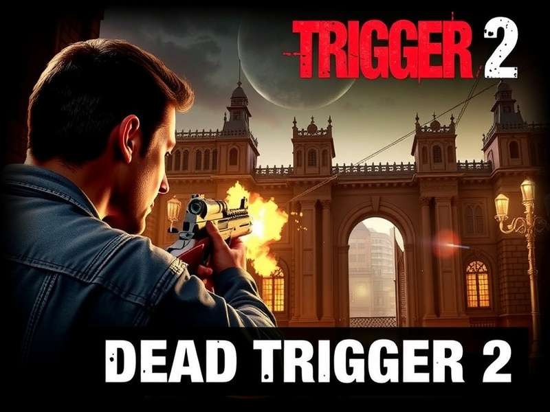 Dead Trigger 2 control layout and gameplay interface