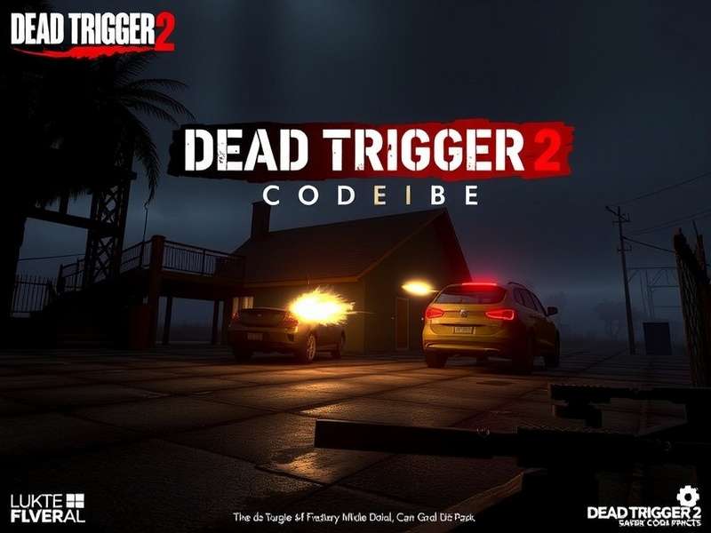 Dead Trigger 2 Gameplay Scene with intense zombie action