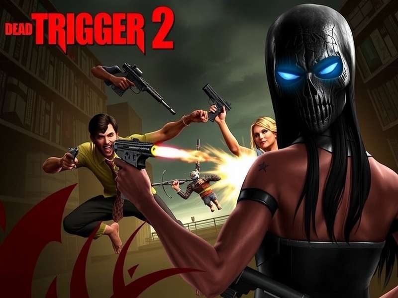 Dead Trigger 2 intense zombie action gameplay