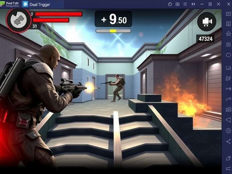Dead Trigger 2 Mod Apk Ios gameplay screenshot showing unlimited ammo and gold