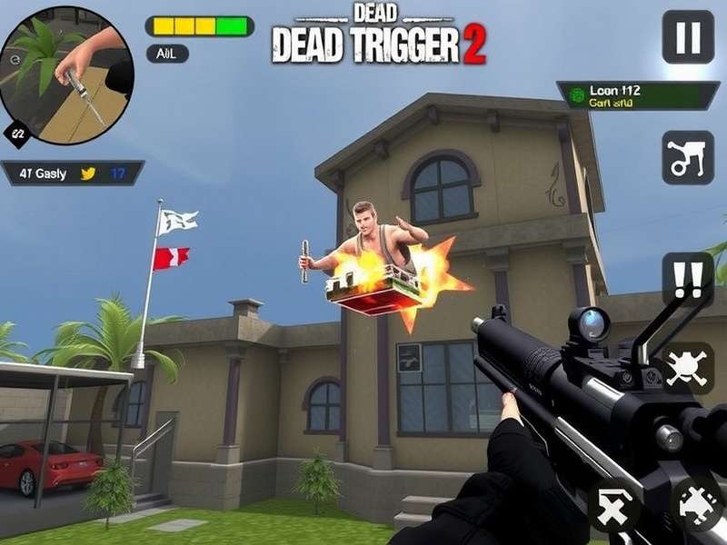 Dead Trigger 2 Mod Offline Apk Data – zombie shooter gameplay with unlimited ammo and gold