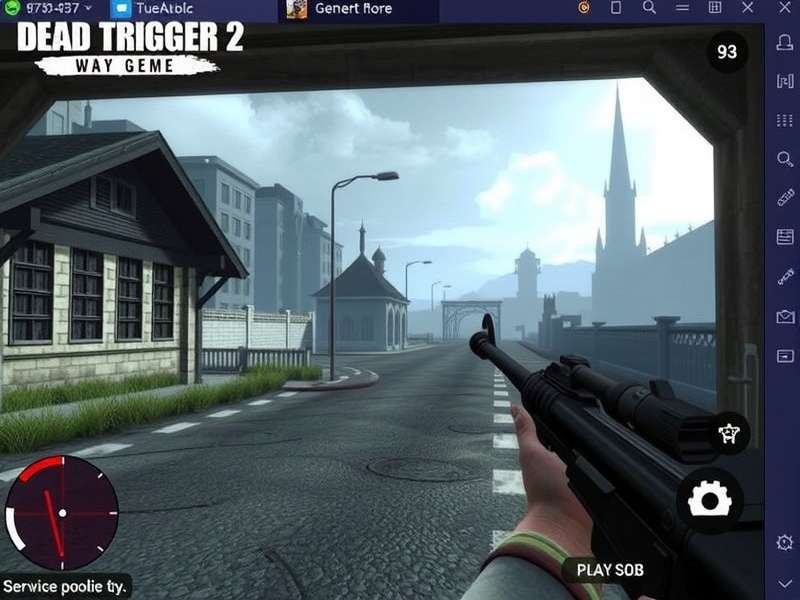 Dead Trigger 2 Offline Mod Menu gameplay with unlimited ammo and gold on mobile screen