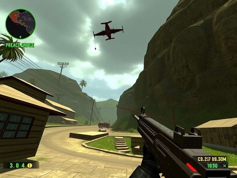 Dead Trigger 2 PC free download gameplay screenshot showing zombie shooter action