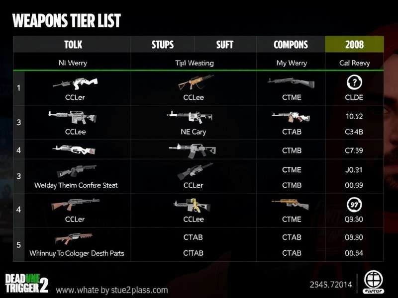 Dead Trigger 2 Weapons Tier List – All weapons ranked S to D for Indian players