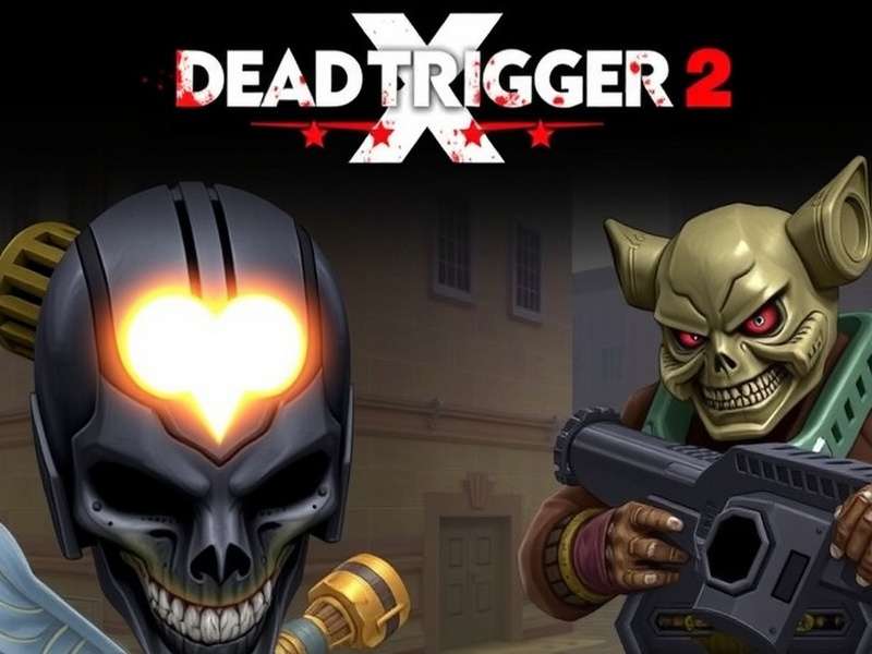 Dead Trigger 2 Mod Apk Unlimited Everything gameplay screenshot showing unlimited ammo and gold