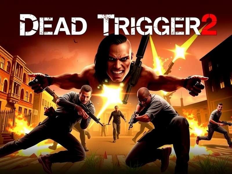Dead Trigger 2 PC System Requirements banner with zombie action